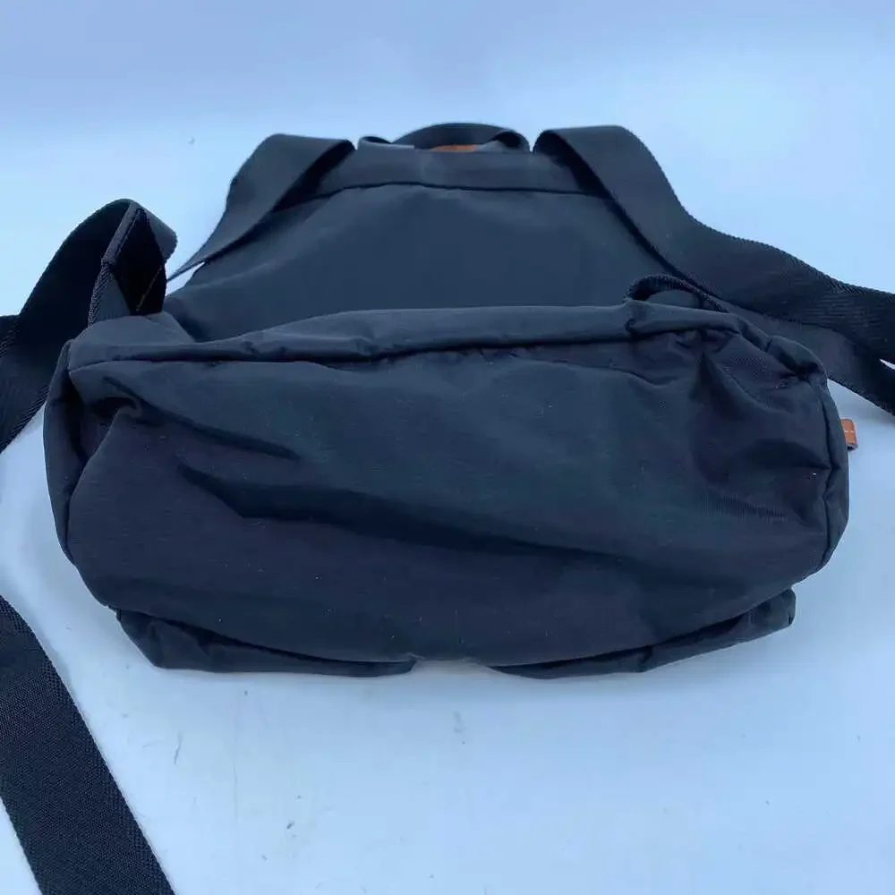 Bric's Black Mini Drawstring Backpack | Perfect for Every Season